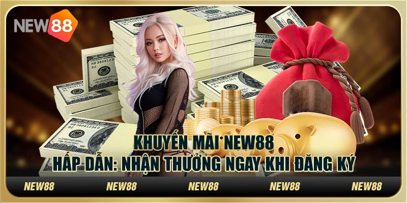 Khuyến mãi NEW88 hấp dẫn: Nhận thưởng ngay khi đăng ký