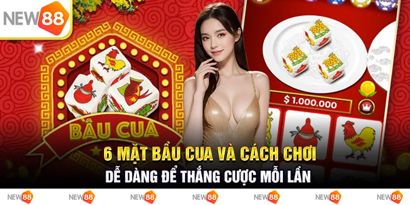 6 mặt bầu cua và cách chơi dễ dàng để thắng cược mỗi lần