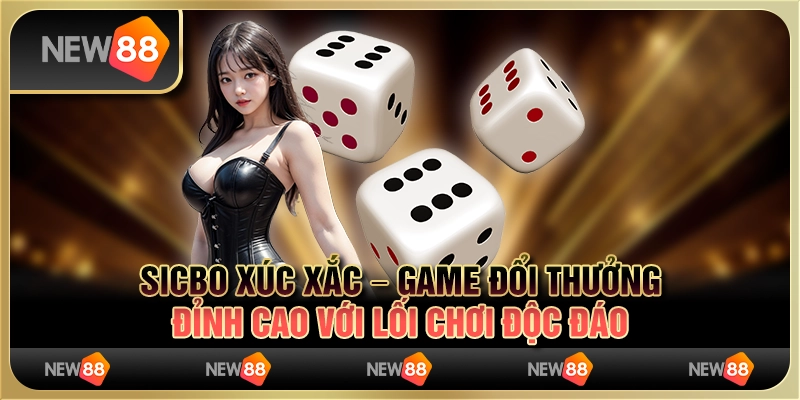 Sicbo xúc xắc – game đổi thưởng đỉnh cao với lối chơi độc đáo
